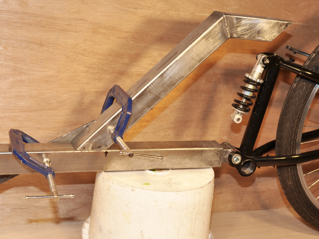 DutchMan Cargo Bike - frame tubing